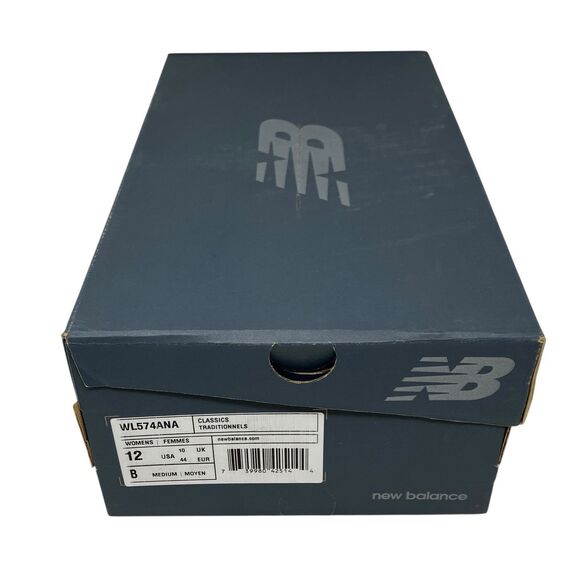 New Balance 574 Animal Print Sneakers 12 Leopard Zebra Pink Lime Retro - Picture 7 of 12